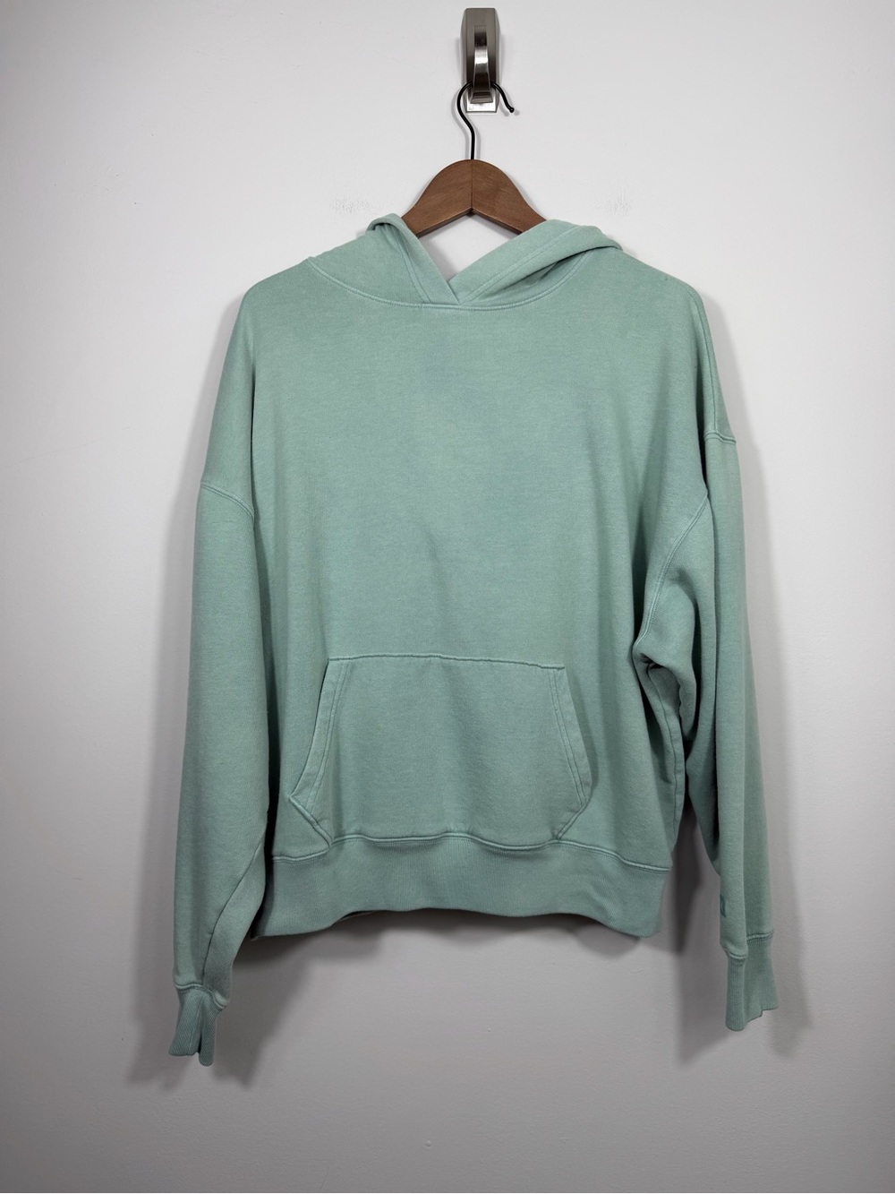 Victoria’s Secret PINK Small Oversized Hoodie Mint Green Pullover Sweatshirt